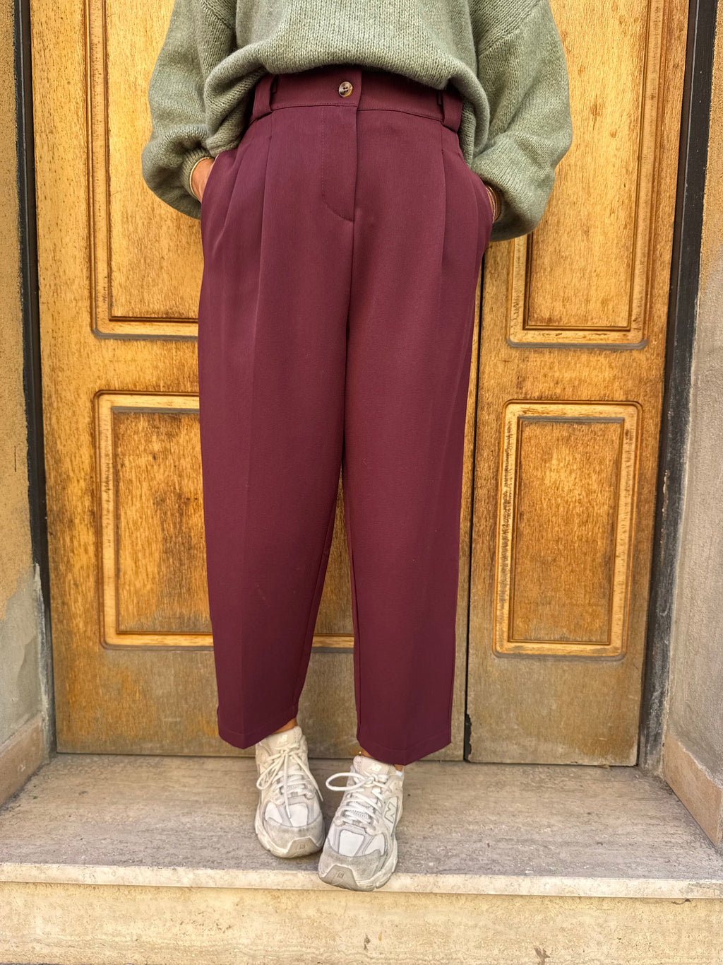 PANTALONE LIBERTY BORGOGNA