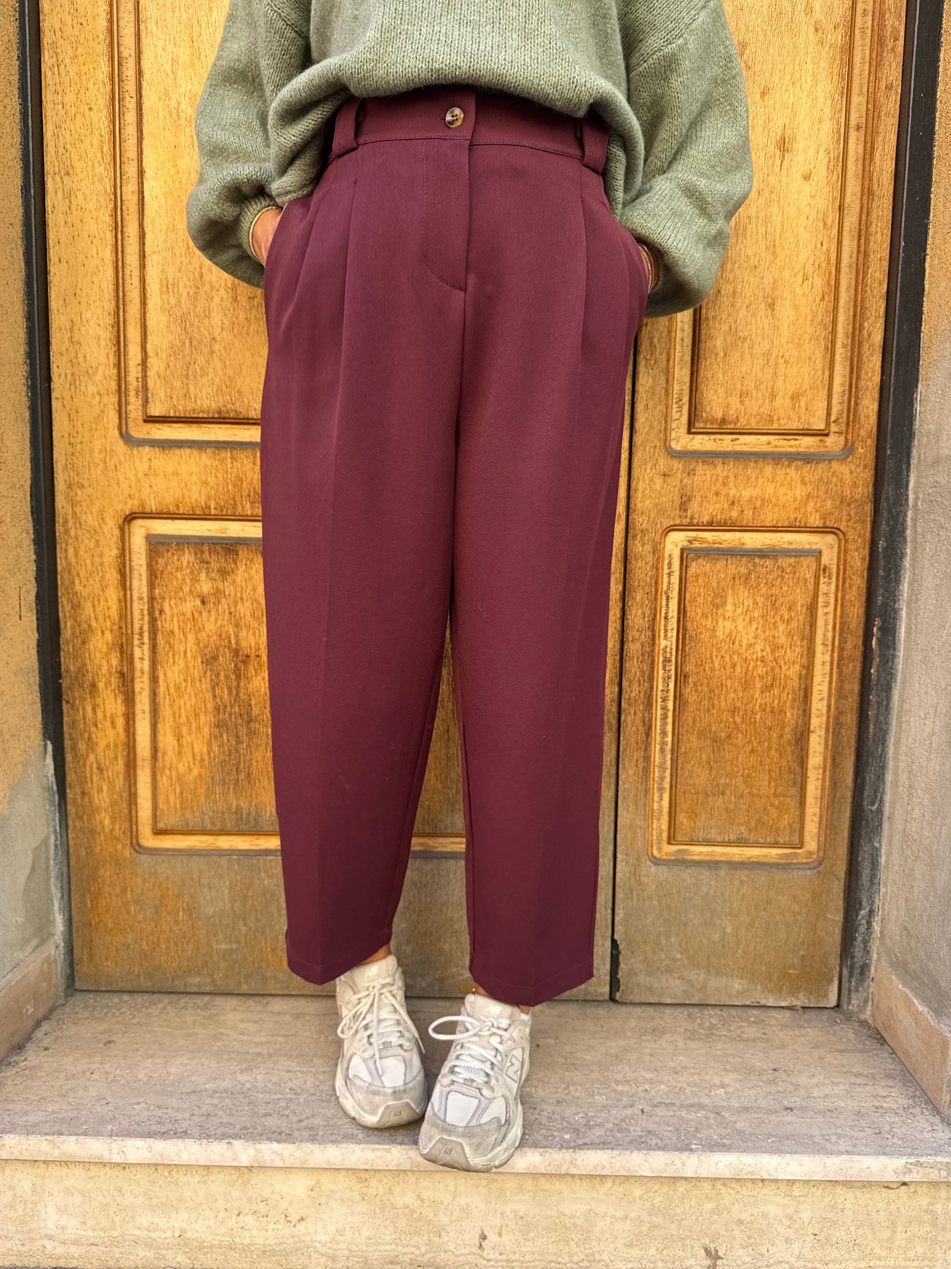 PANTALONE LIBERTY BORGOGNA