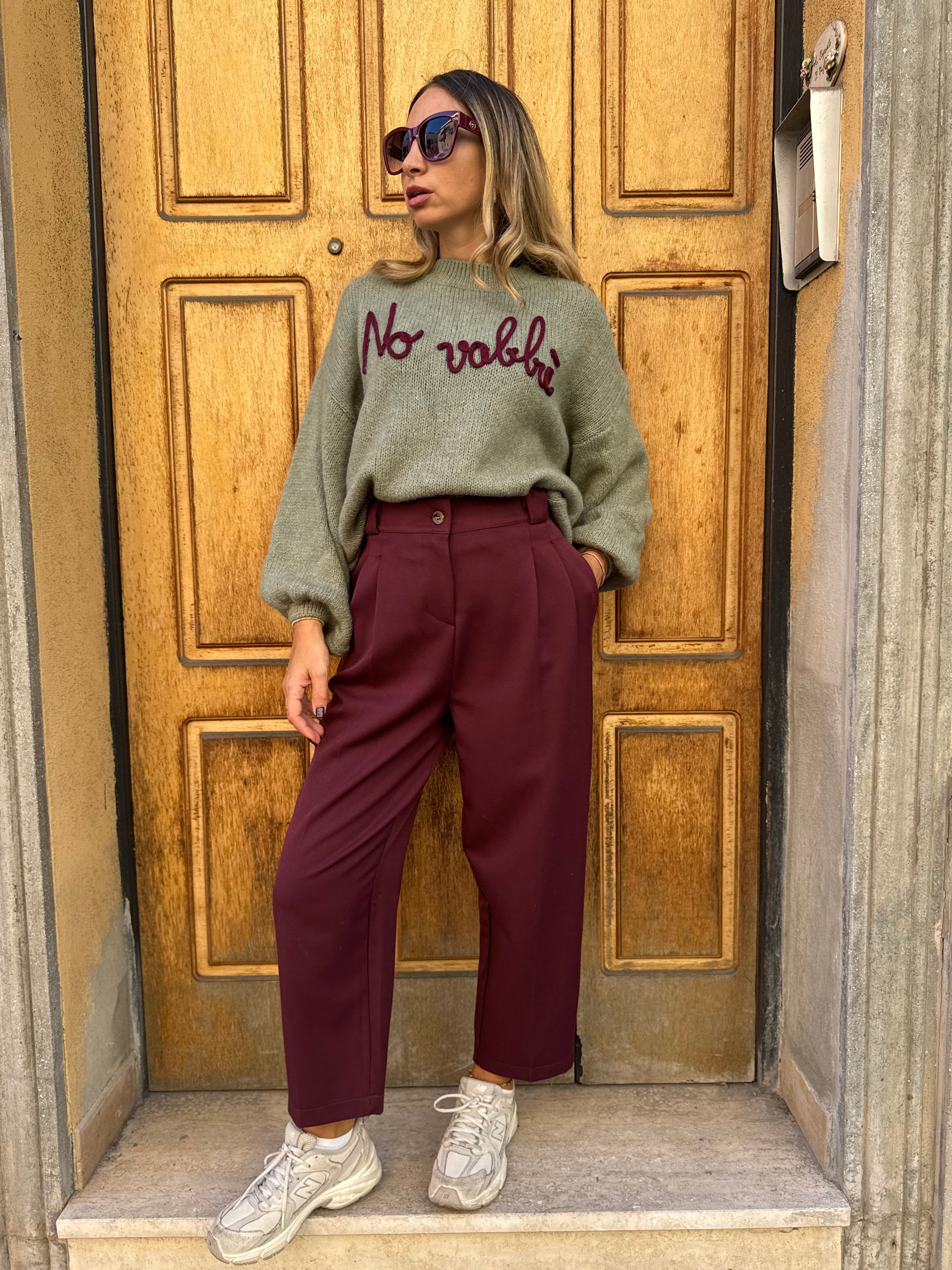 PANTALONE LIBERTY BORGOGNA