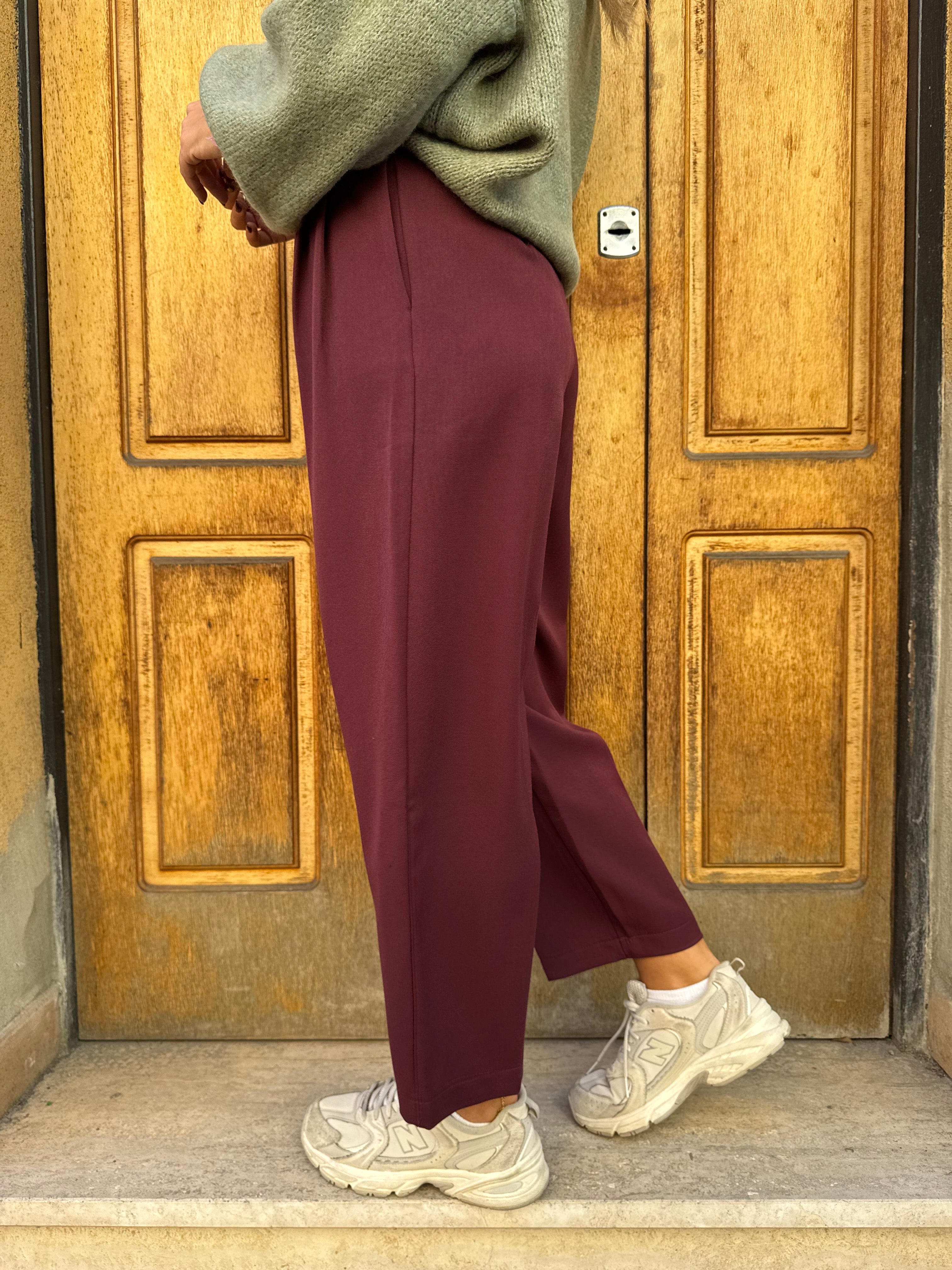 PANTALONE LIBERTY BORGOGNA