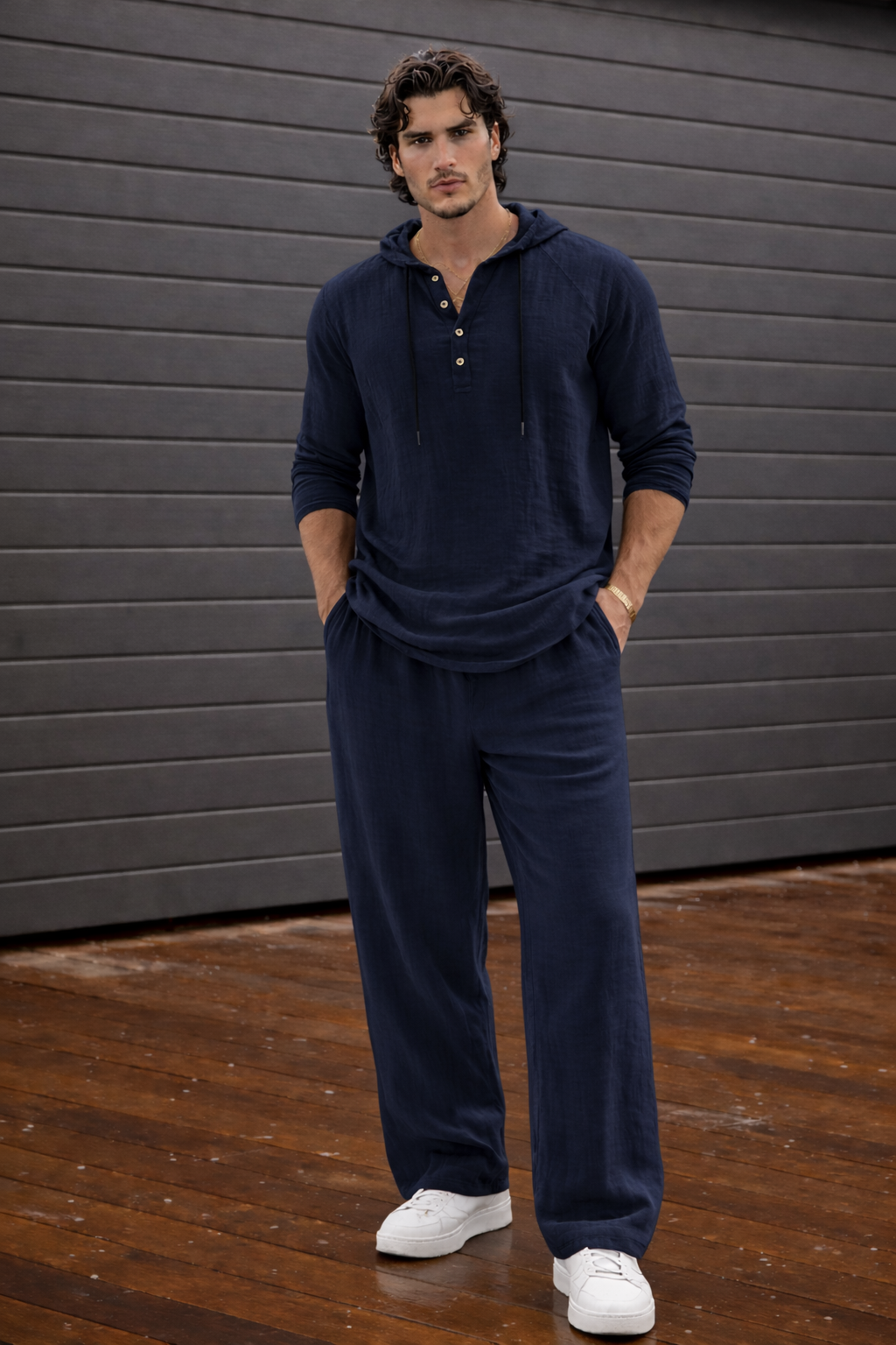 Conjunto Masculino de Lino